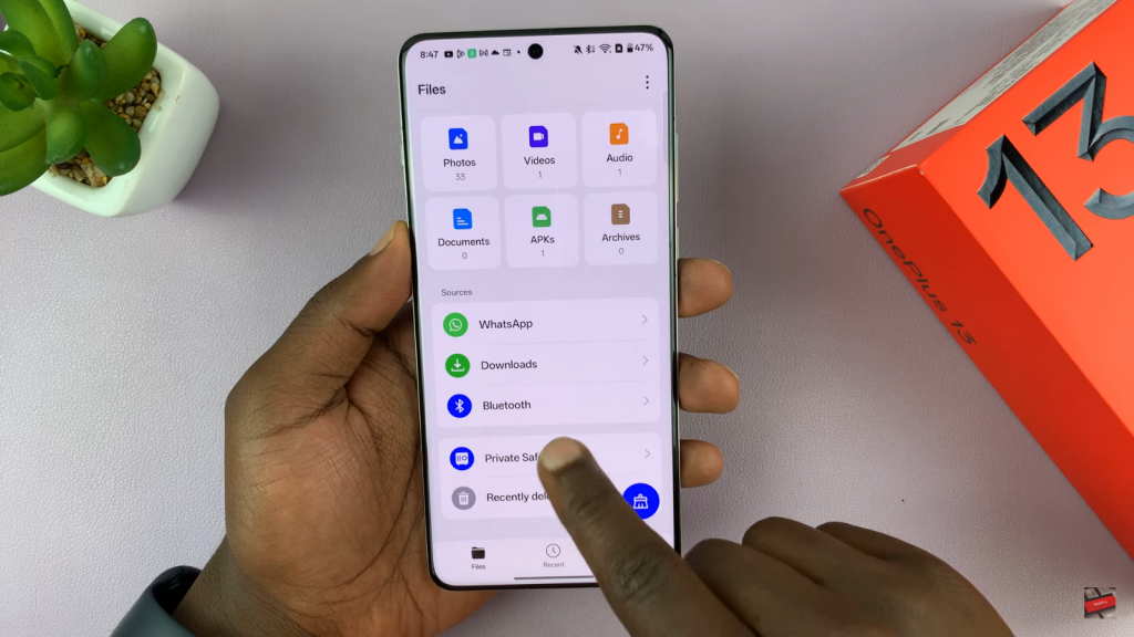 Access Hidden Files On Oneplus 13