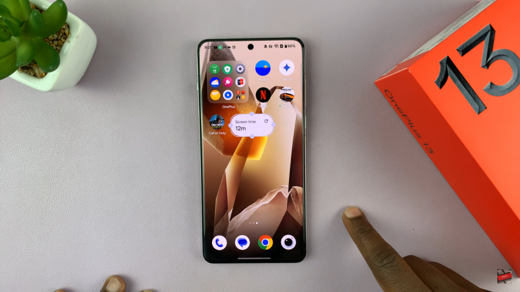 Add Widgets To Home Screen On OnePlus 13