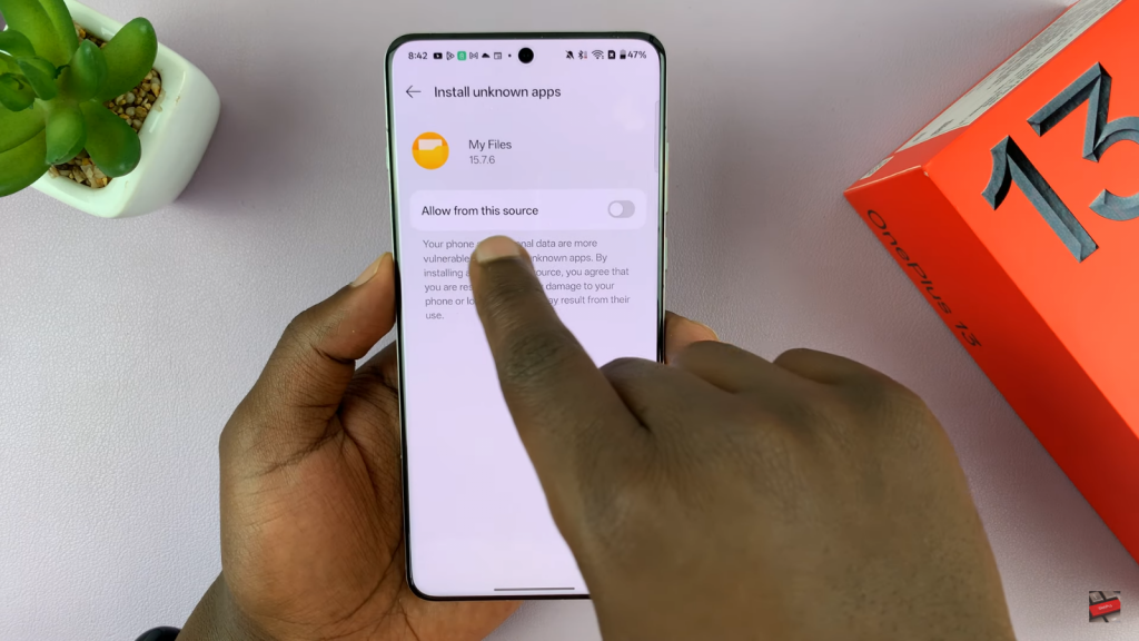 Install APK Files On OnePlus 13