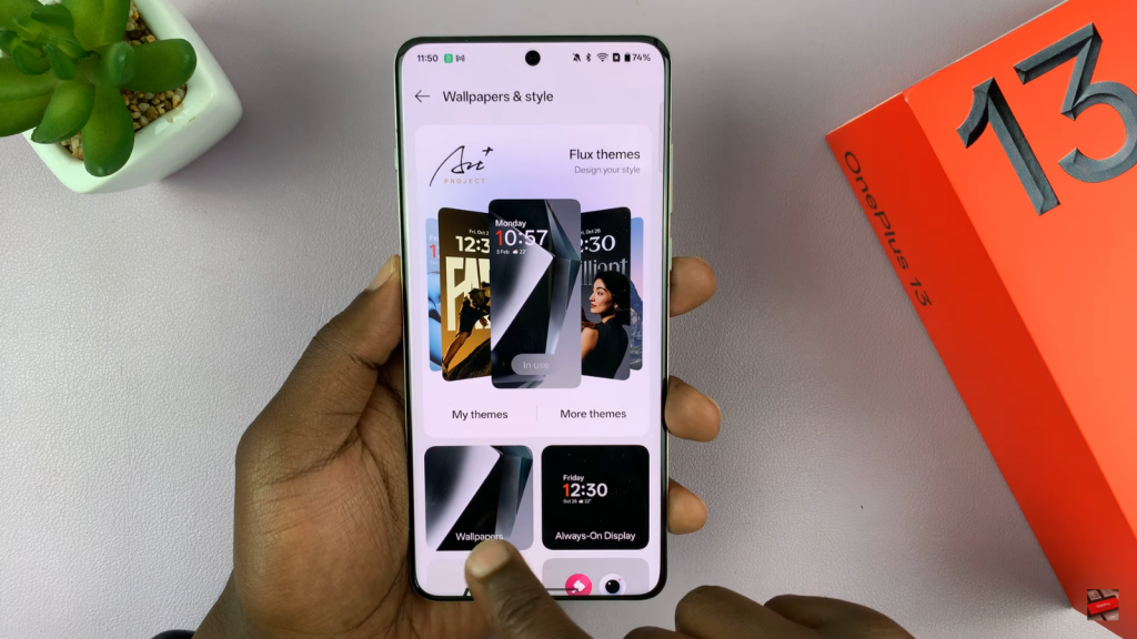 Change Wallpaper On OnePlus 13