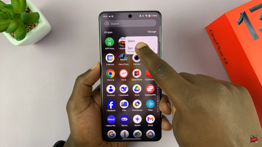 Rearrange Apps On Oneplus 13