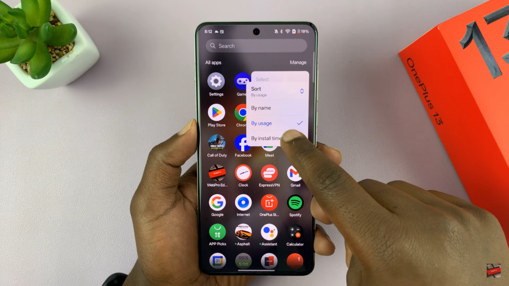 Rearrange Apps On Oneplus 13