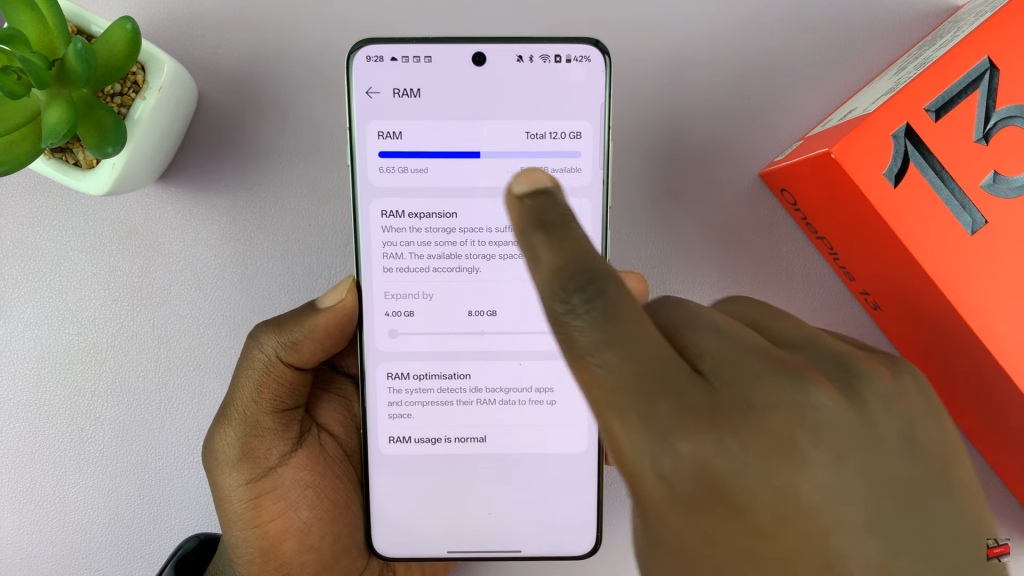 Increase/Extend RAM On OnePlus 13