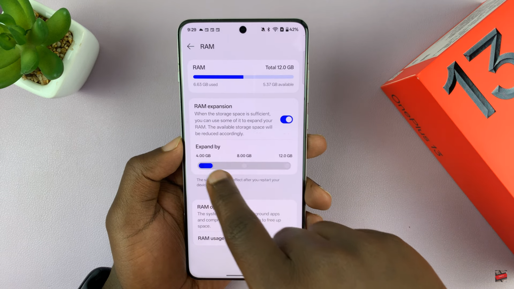 Increase/Extend RAM On OnePlus 13
