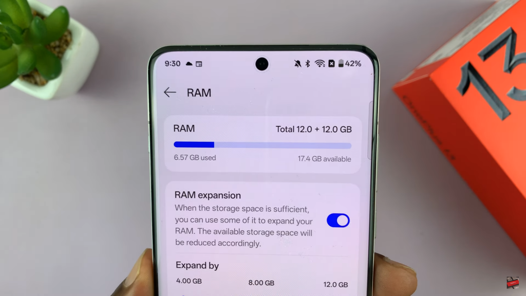 Increase/Extend RAM On OnePlus 13