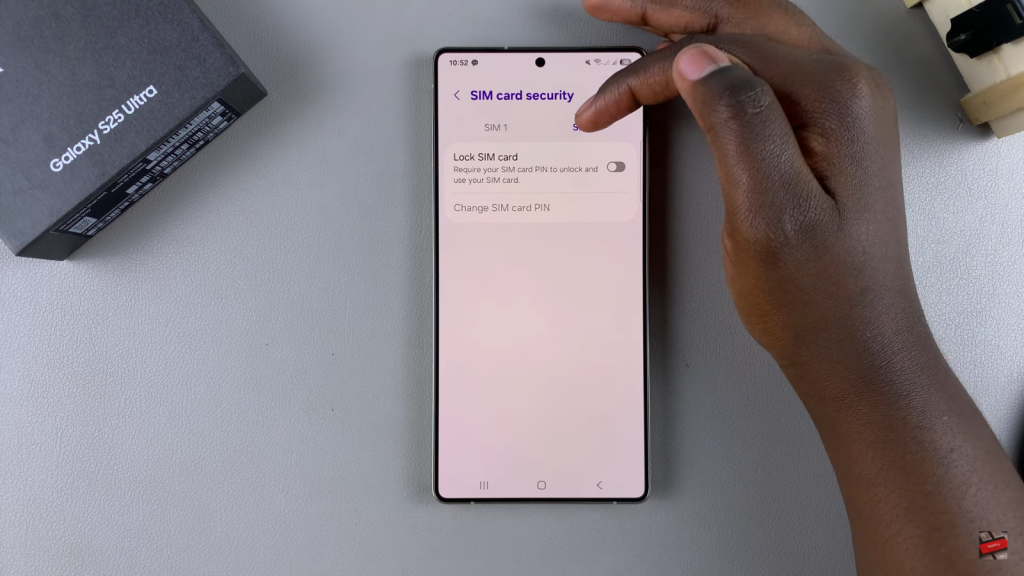  Enable SIM PIN On Samsung Galaxy S25