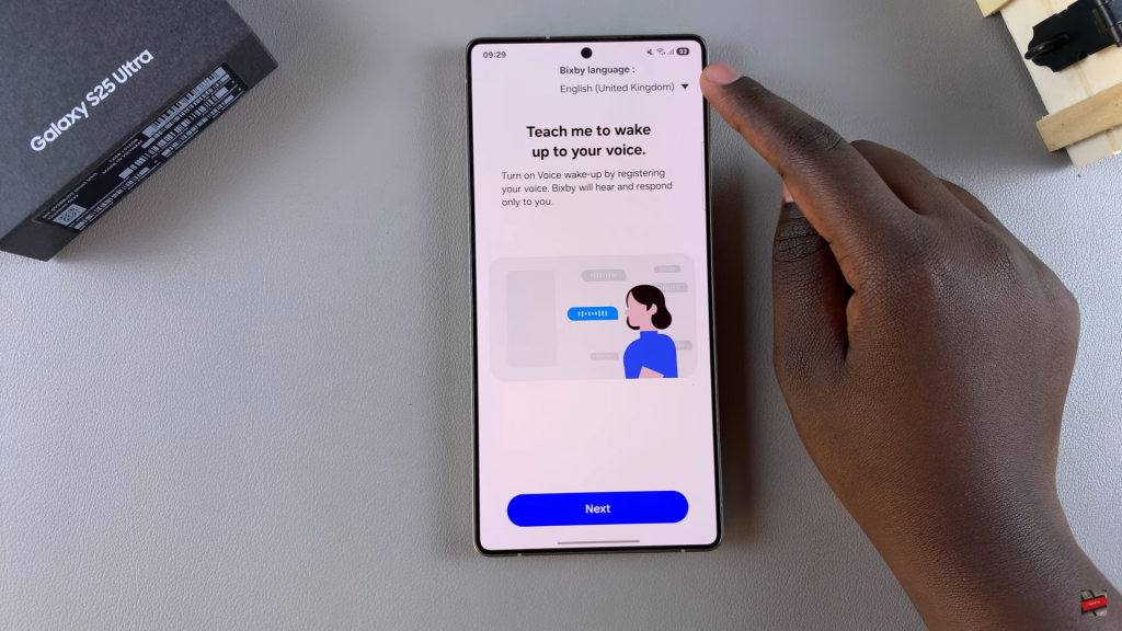 Set Up Bixby On Samsung Galaxy S25
