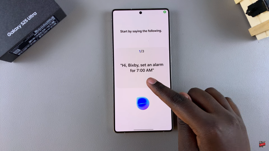 Set Up Bixby On Samsung Galaxy S25
