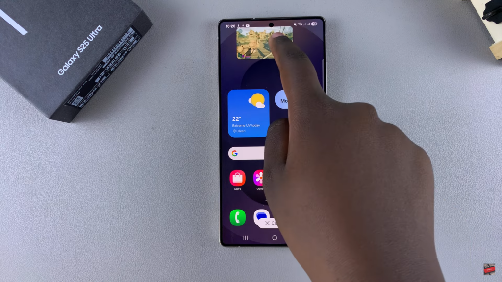 Enable Picture in Picture Mode On Samsung Galaxy S25