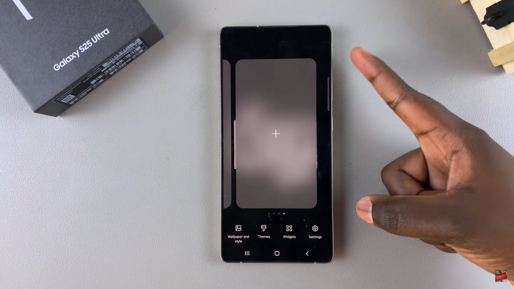 Add Pages To Home Screen On Samsung Galaxy S25