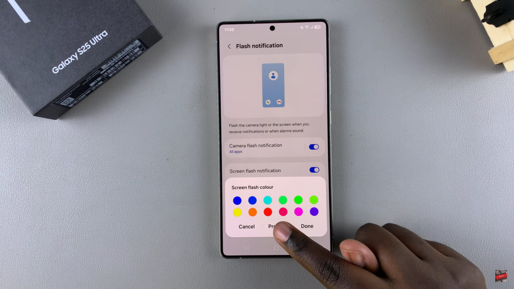  Enable Screen Flash Notifications On Samsung Galaxy S25