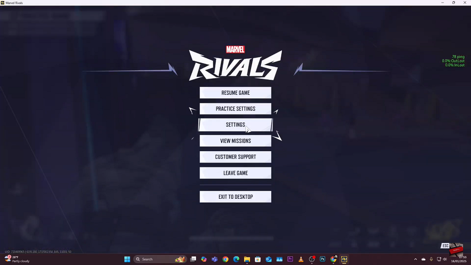 How To Show Hide HUD UI During Matches In Marvel Rivals