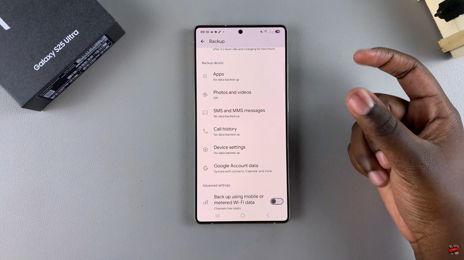 How To Back Up Samsung Galaxy S25 / S25 Ultra