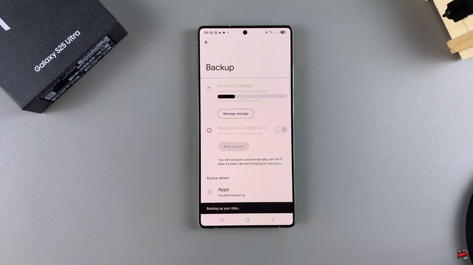 How To Back Up Samsung Galaxy S25 / S25 Ultra