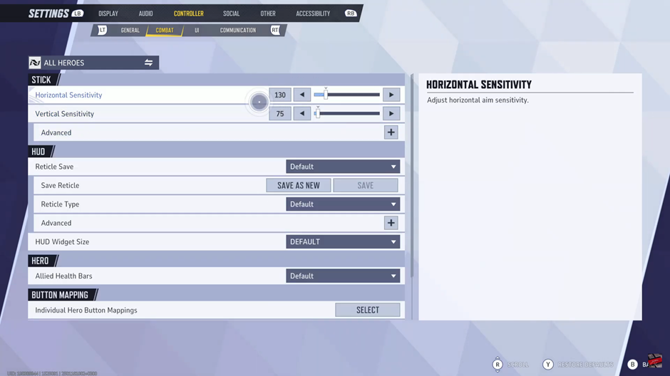 How To Adjust Controller Sensitivity In Marvel Rivals