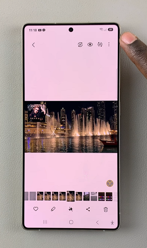 Photo Menu On S25