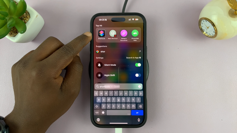 Shortcuts App On iPhone