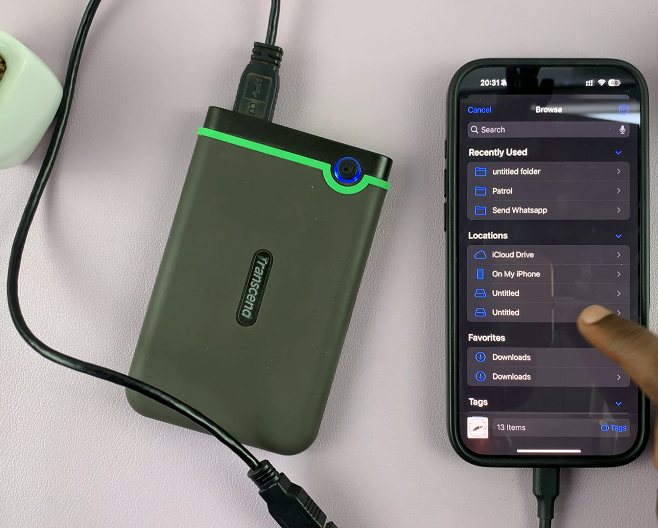 Photos & Videos From iPhone To External Hard Drive