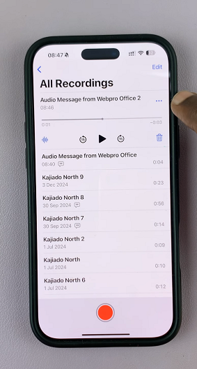 How To Save Audio Messages To Voice Memos On iPhone