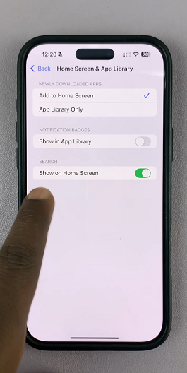 How To Remove Search Bar From iPhone Home Screen