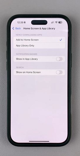 Remove Search Bar From iPhone Home Screen