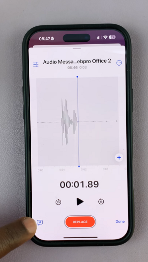 Transcribe Voice Message On iPhone