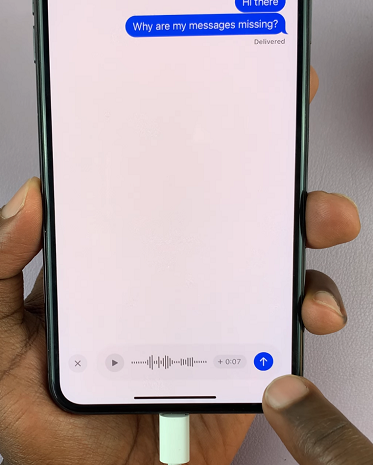 How To Send Audio Messages On iPhone