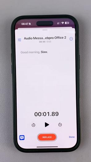 How To Transcribe Audio Message On iPhone