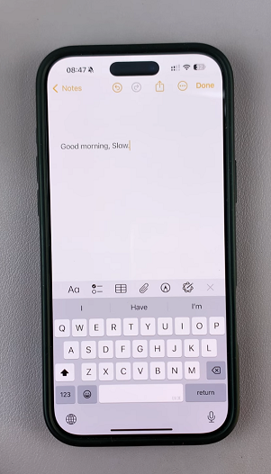 Copy Audio Message Transcription On iPhone