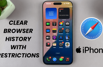 How To Clear Safari Browser History With Restrictions