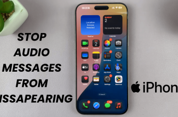 How To Stop Audio Messages From Disappearing On iPhone