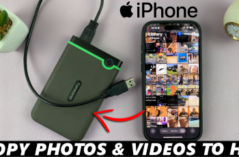 How To Transfer Photos & Videos From iPhone To External Hard Drive