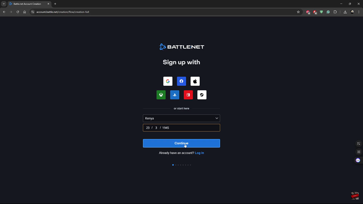 How To Create BattleNet Account