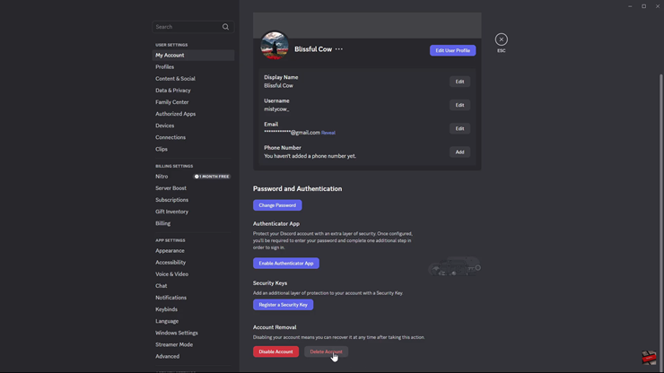 How To Delete Discord Account