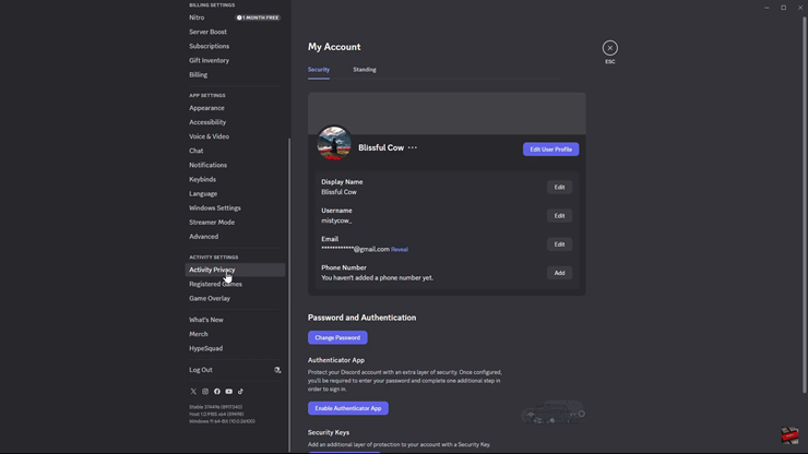 How To Hide Game Activity On Discord