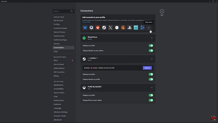 How To Connect YouTube Account To Discord