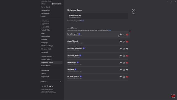 How To Display Game Activity On Discord