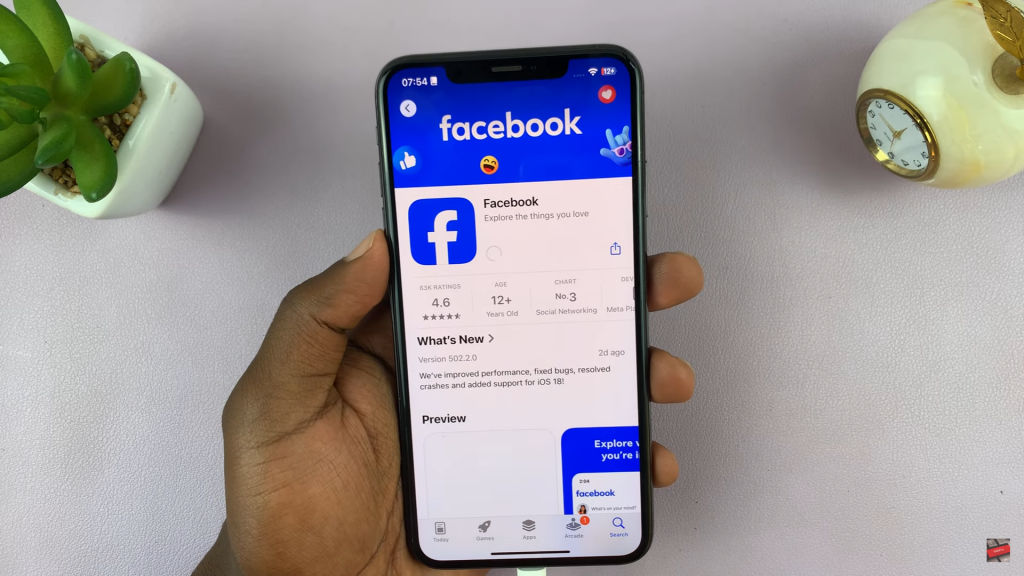 Install Facebook App On iPhone