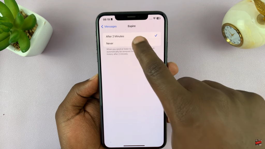 Stop Audio Messages From Disappearing On iPhone