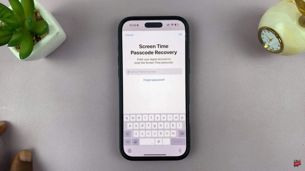 Reset Forgotten Screen Time Passcode On iPhone