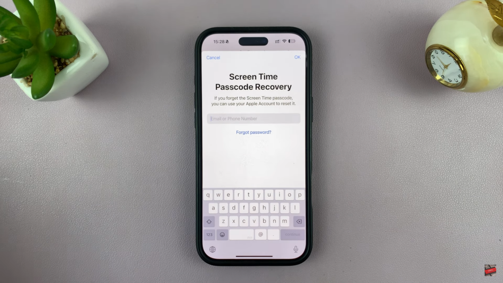 Add Passcode To Screen Time Settings On iPhone