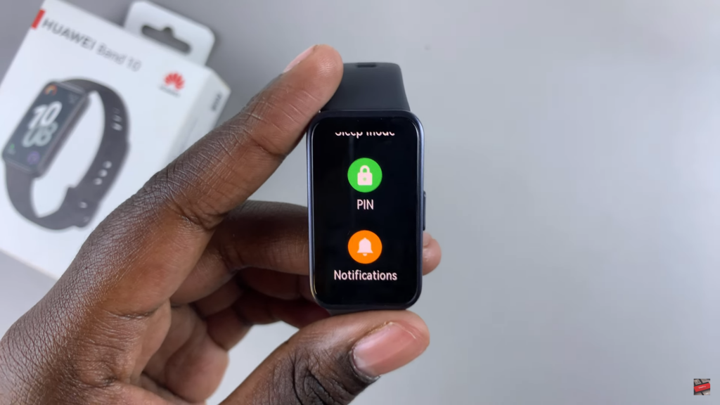 Disable PIN On Huawei Band 10