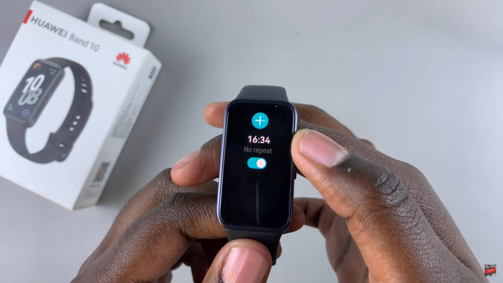 Edit An Alarm On Huawei Band 10