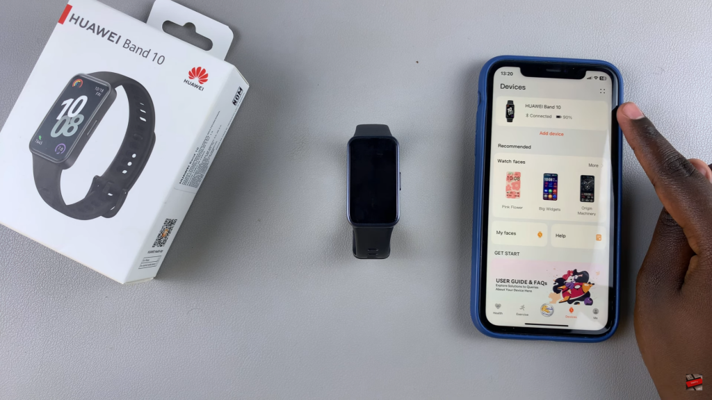 Disable iPhone Notifications On Huawei Band 10