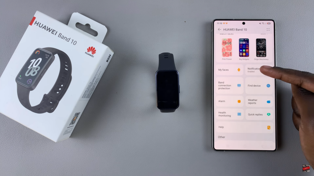Disable Android Notifications On Huawei Band 10