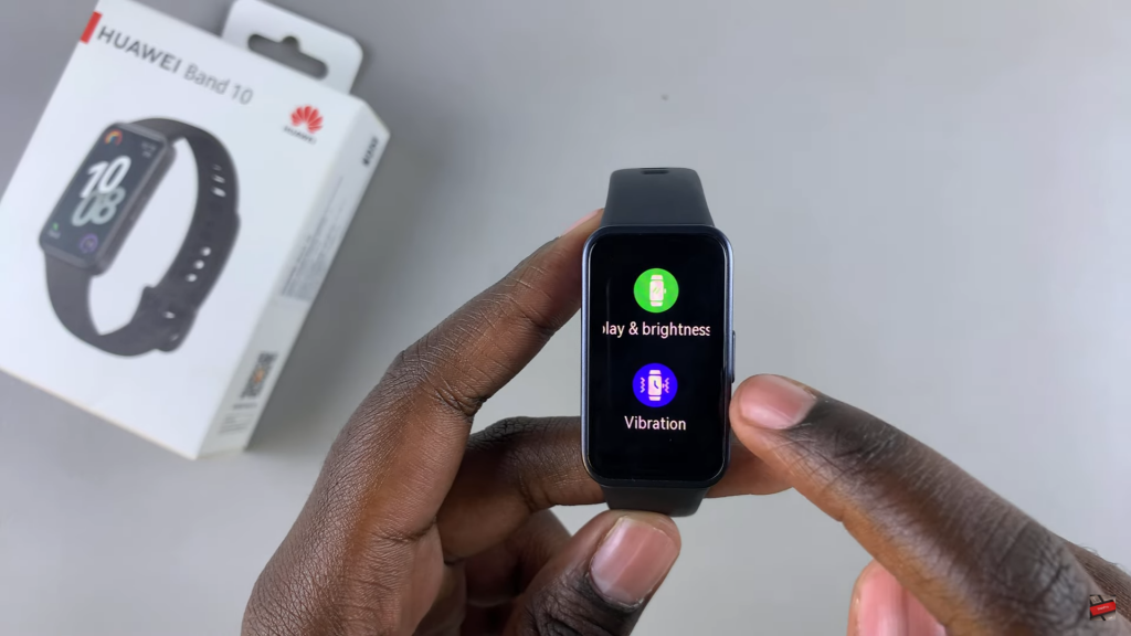 Disable Vibration On Huawei Band 10