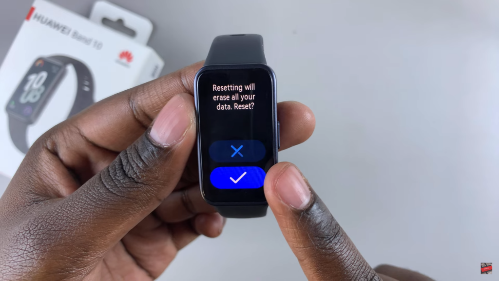 Factory Reset Huawei Band 10