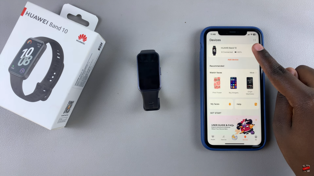 Enable Calendar Sync On Huawei Band 10