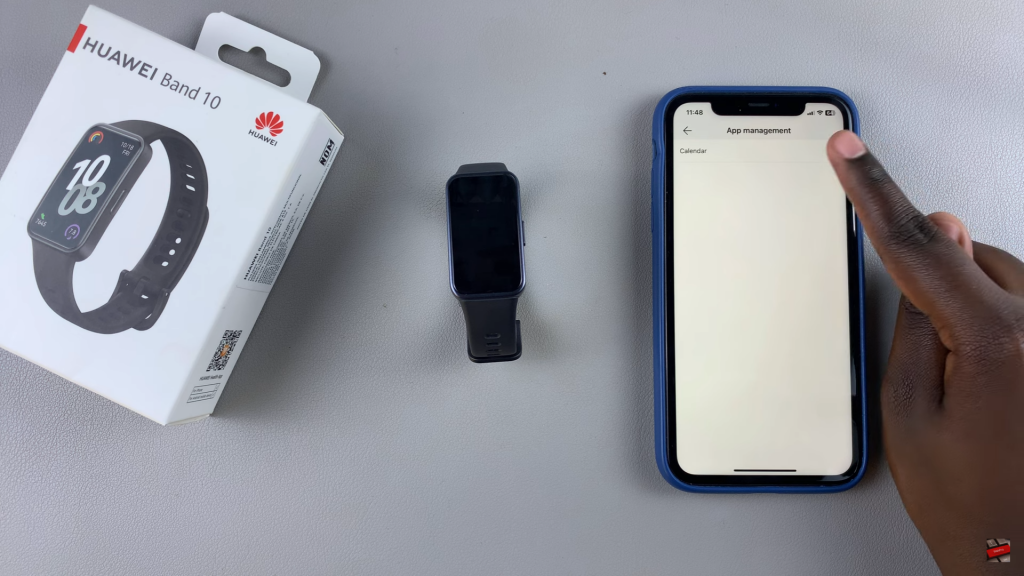 Enable Calendar Sync On Huawei Band 10