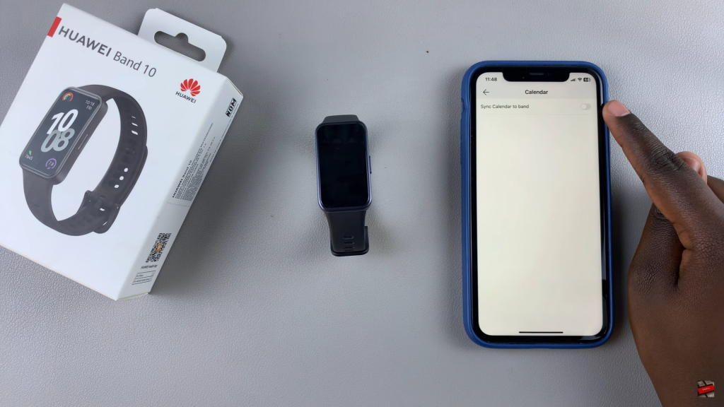 Enable Calendar Sync On Huawei Band 10